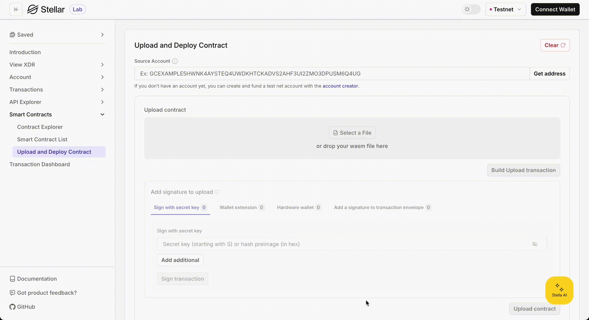 Lab Upload Deploy Contract Skipping
