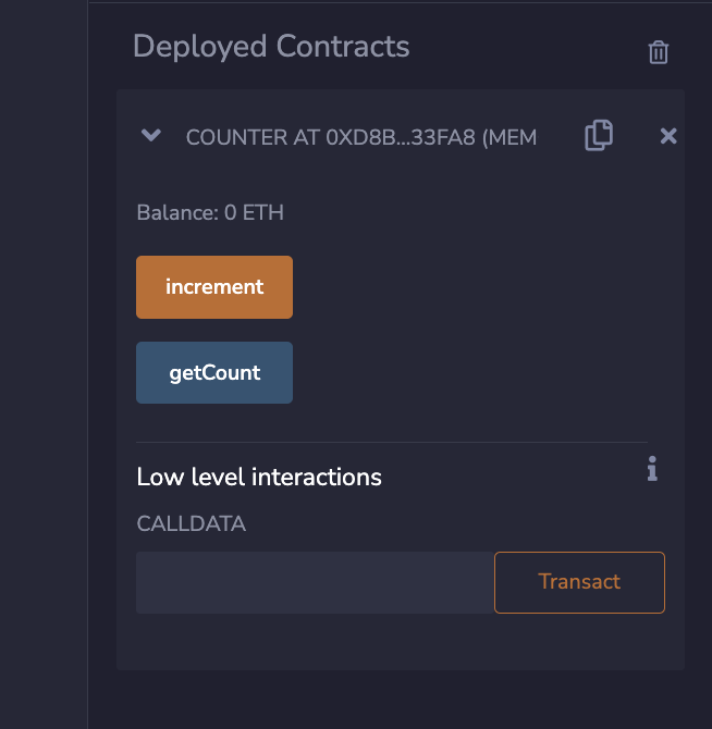 Deployed Migration Screenshot
