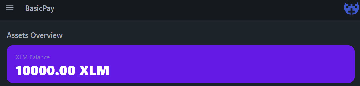 Funded Account Tutorial Screenshot