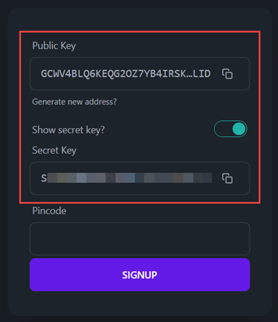 Public Private Keys