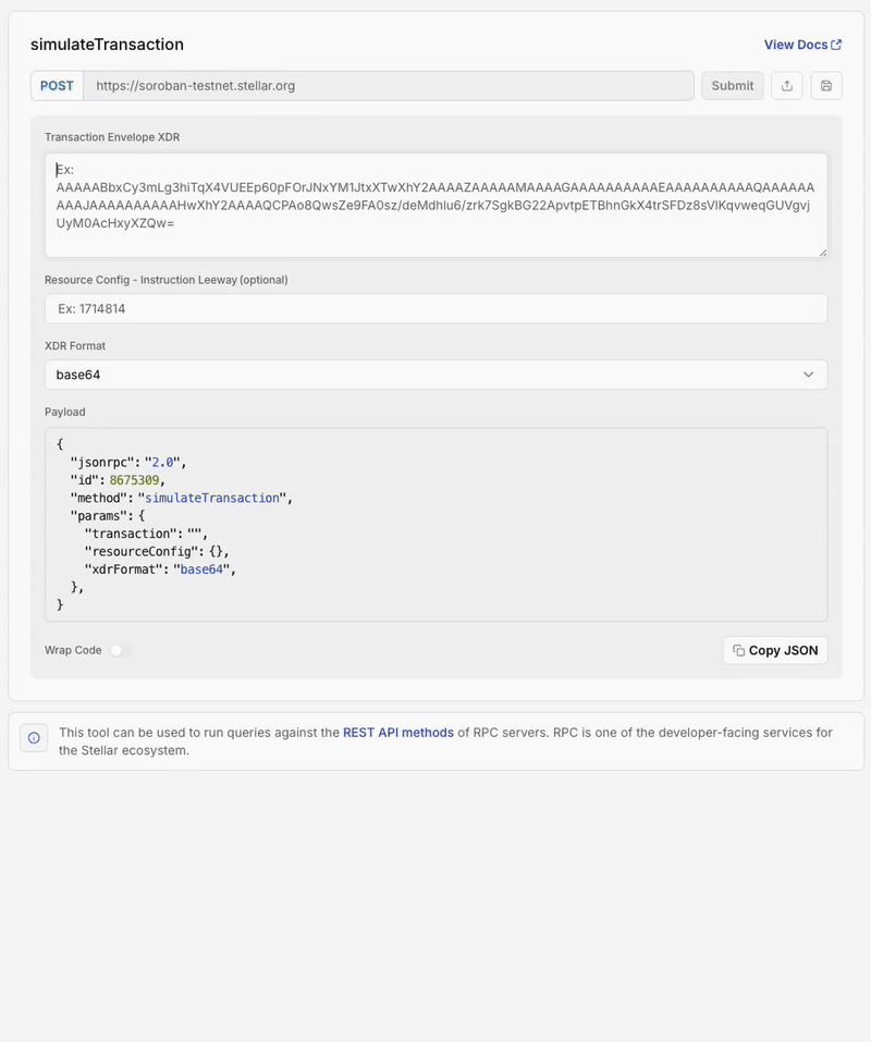Lab Simulate Transaction RPC